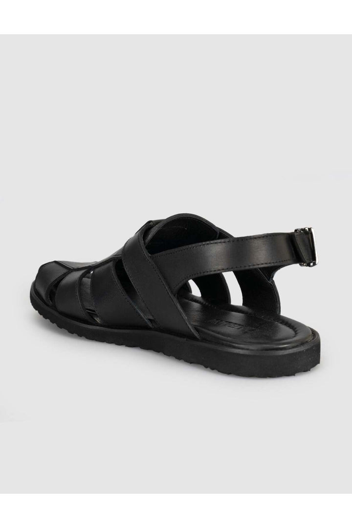 Cabani Shoes Sandales classiques en cuir véritable pour homme - Multicolore