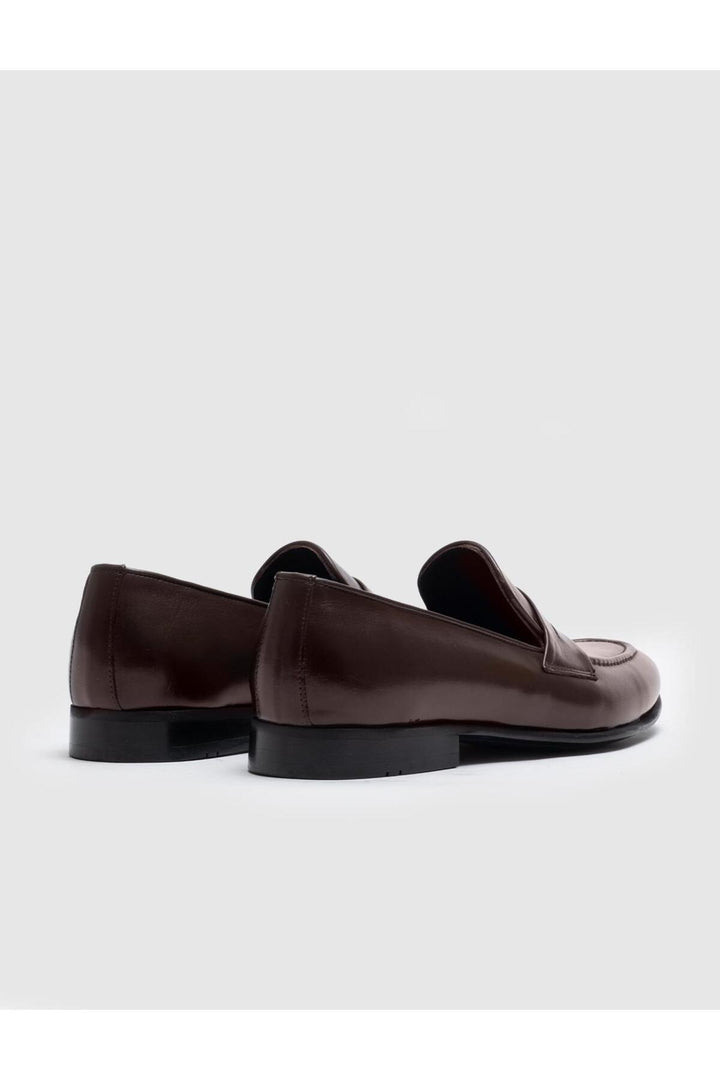 Cabani Shoes Chaussures classiques en cuir véritable marron pour homme - Marron