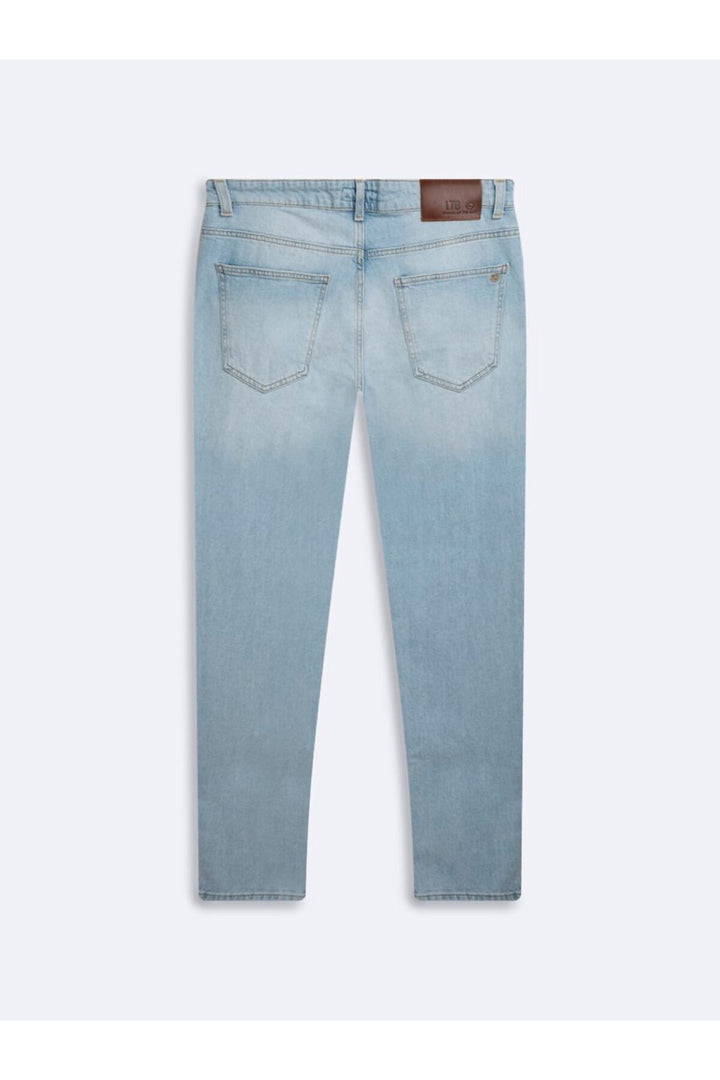 LTB Pantalon Jean Light Indigo Slim Tapered Renar L - Bleu
