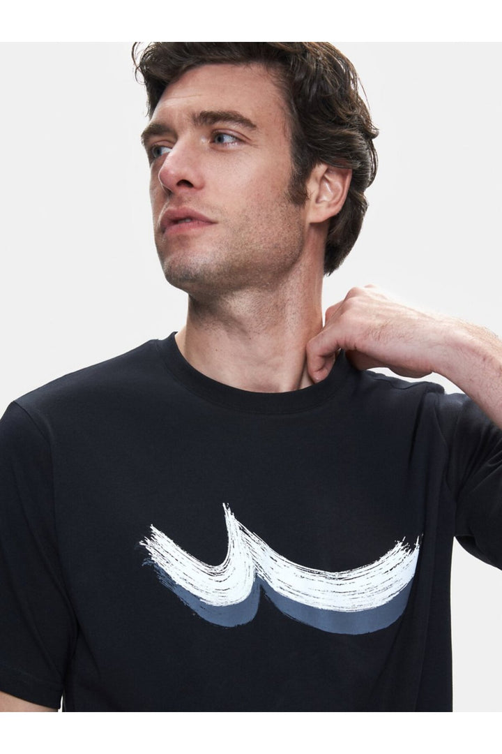 LTB T-shirt basique à manches courtes noir - Noir