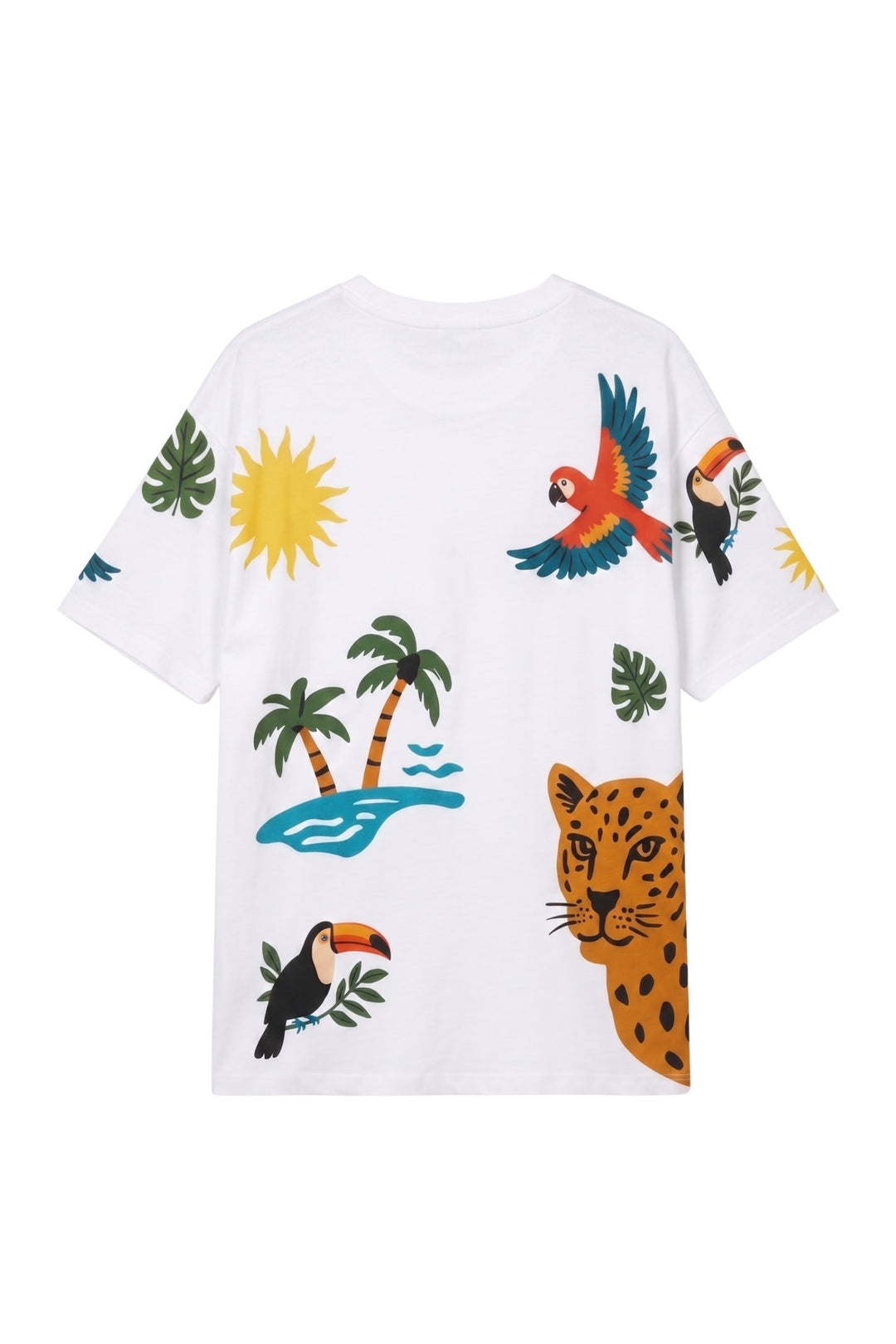Hipnotico T-shirt Tropica - Multicolore
