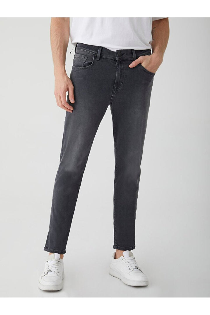 LTB Pantalon en jean Diego X Y à taille moyenne et à jambes étroites