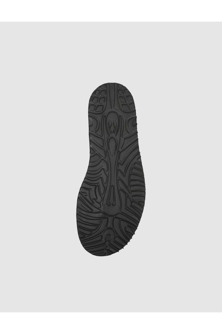 Cabani Shoes Sandales en cuir véritable noires pour hommes à entre-doigts - Noir