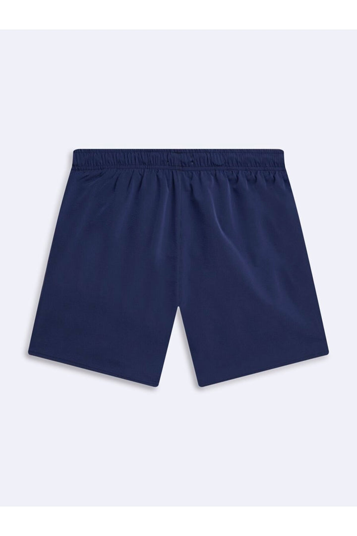 LTB Short de Bain Bleu marine à Taille Élastique - Bleu marine