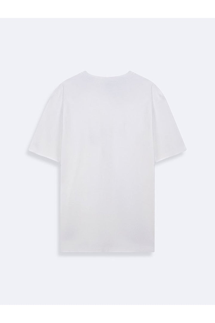 LTB T-shirt Blanc Imprimé Logo - Blanc