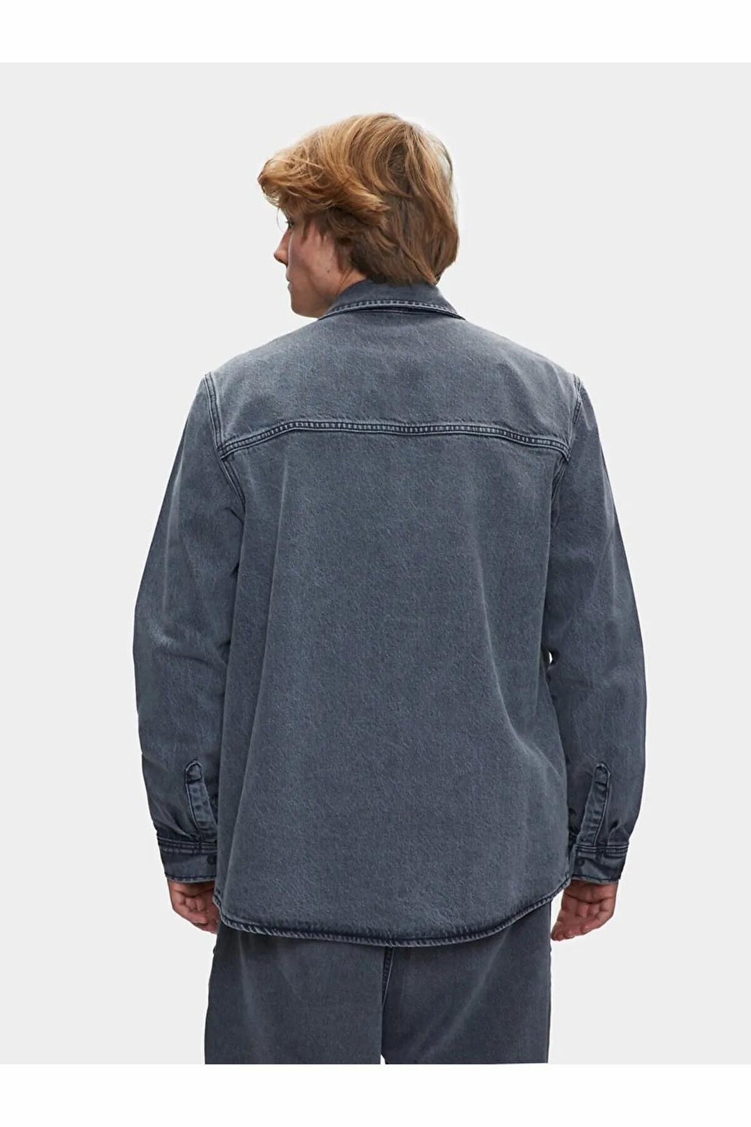 LTB Chemise en jean pour homme Aıdan Neıko Wash - Gris