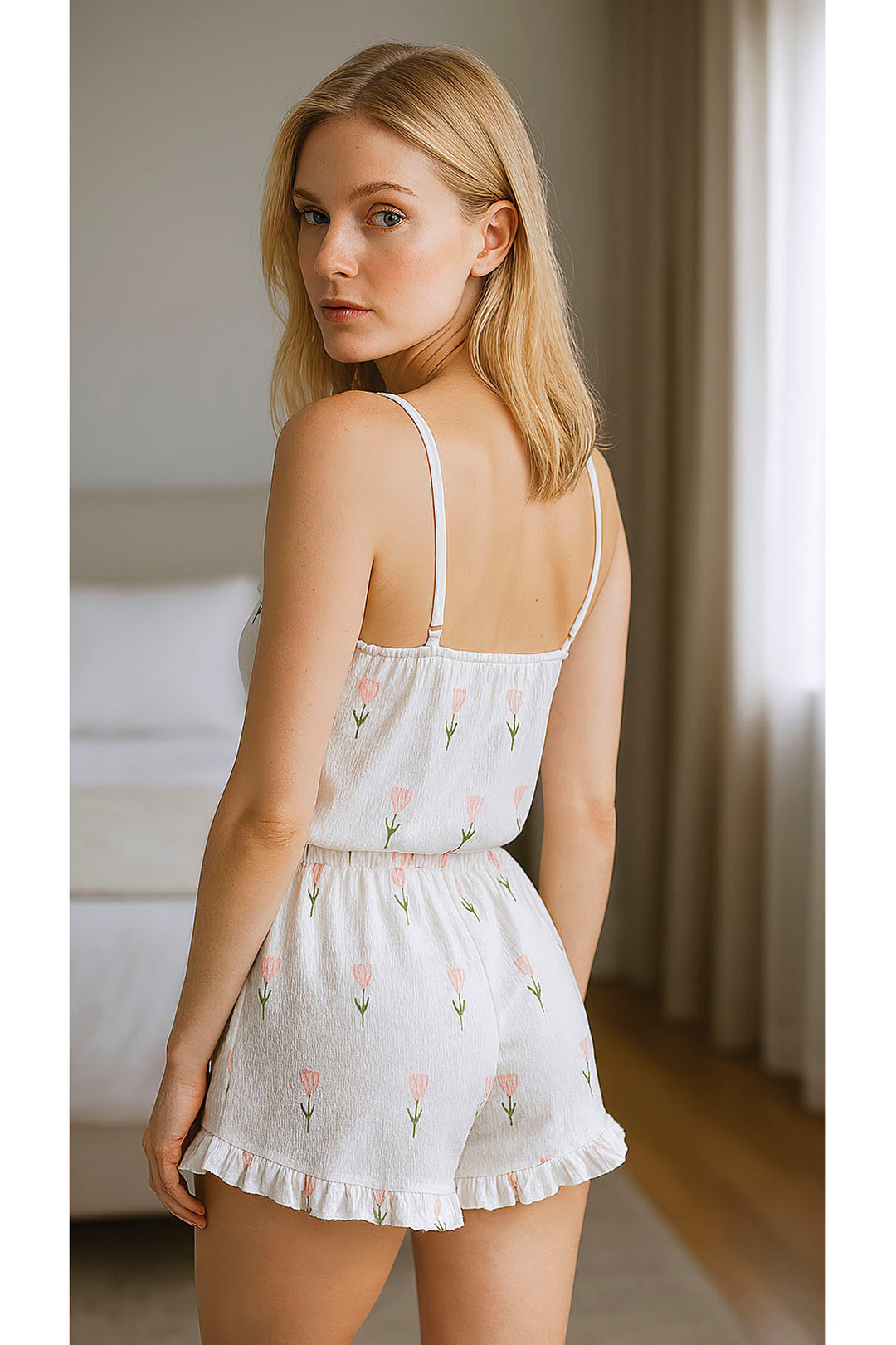 Velorastore Ensemble pyjama short à motifs
