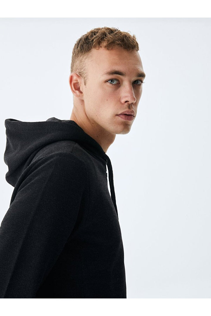 LTB Sweat-shirt zippé à capuche anthracite