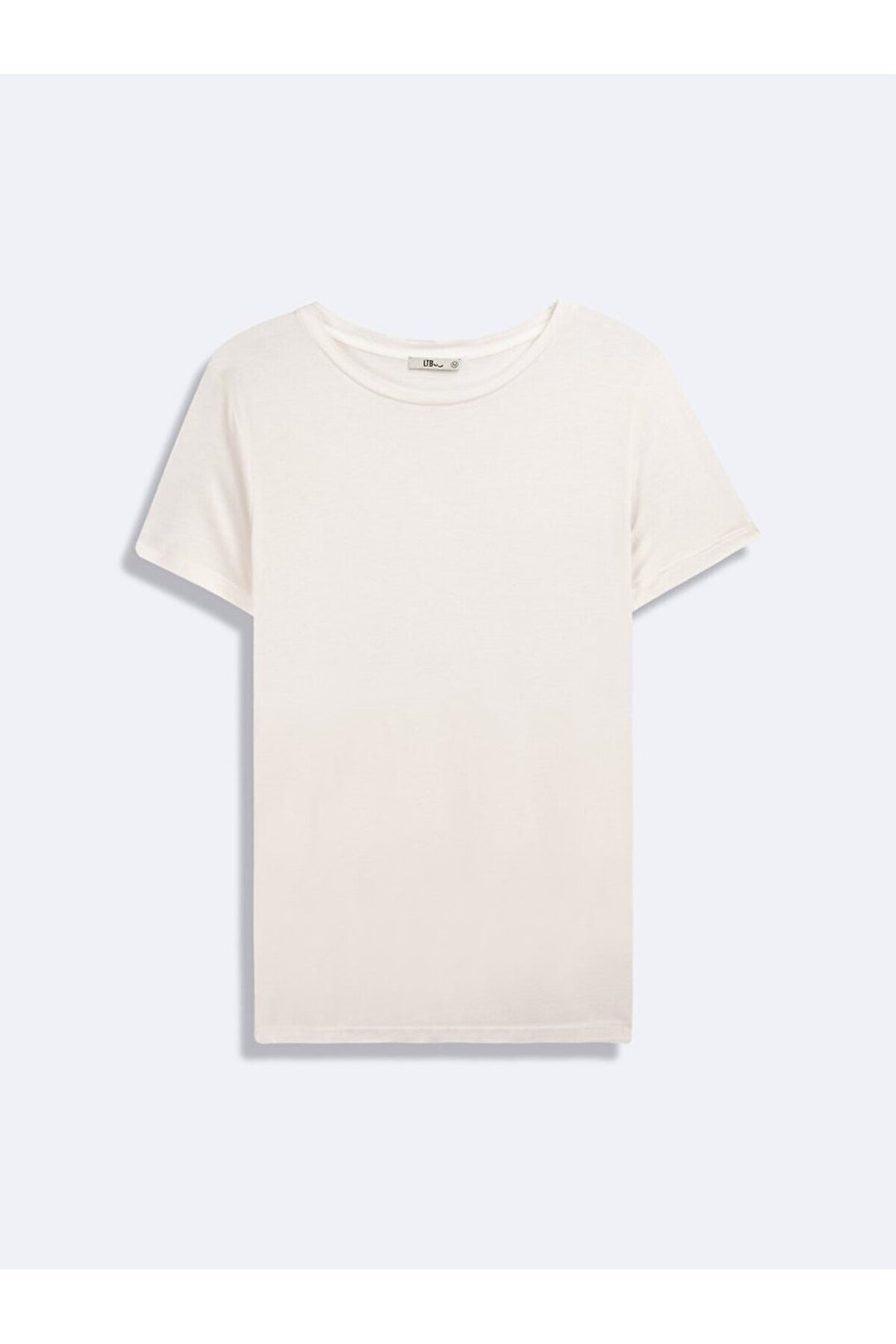 LTB T-shirt blanc à manches courtes Zero Collar Pressure