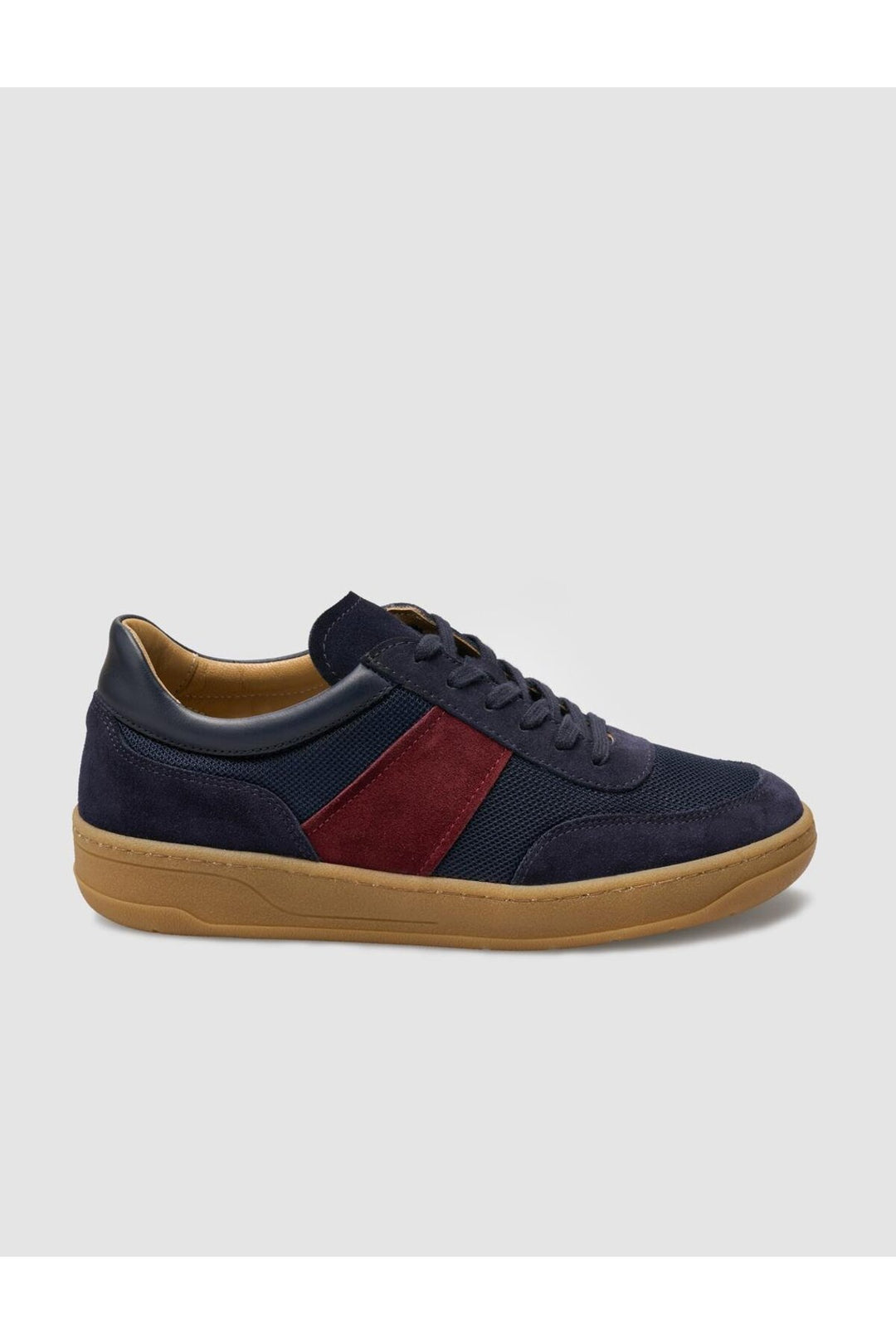 Cabani Shoes %100 Cuir Véritable Daim Bleu marine Chaussures de Sport Femme - Bleu marine
