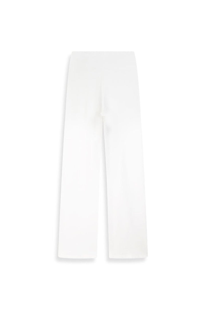 LTB Pantalon taille haute coupe droite crème