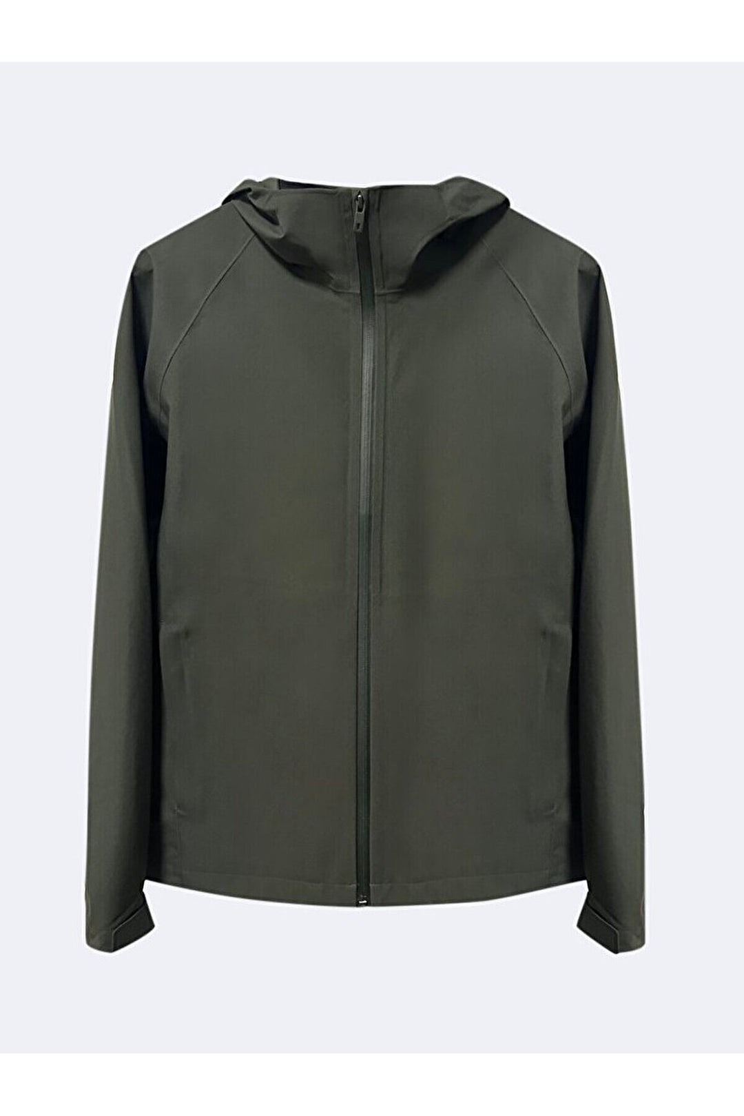 LTB Manteau vert à capuche et manches longues