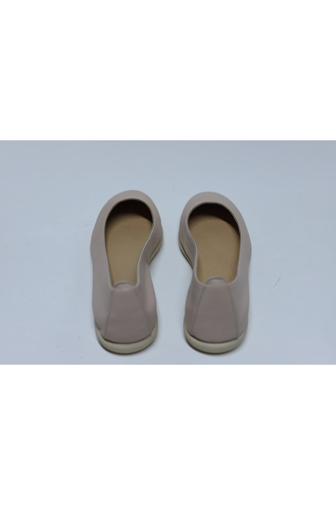 Wavelys nappa ballerine - Noisette