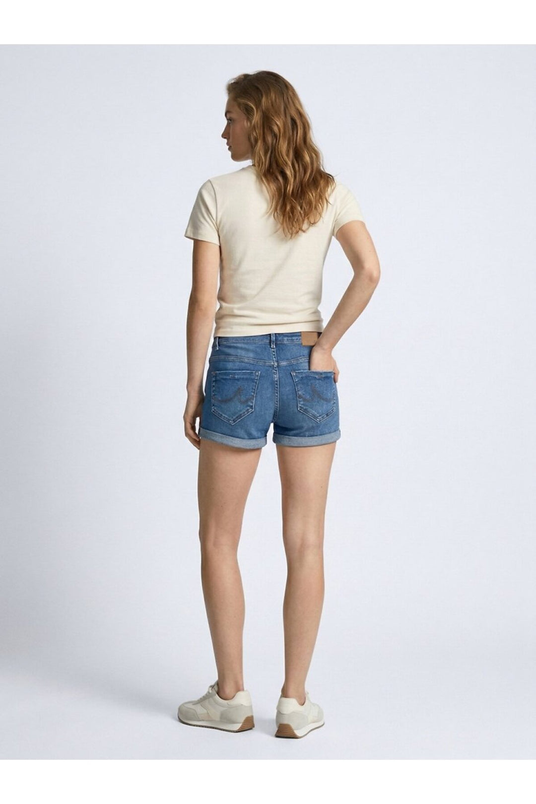 LTB Judie Mid Indigo Short - Bleu