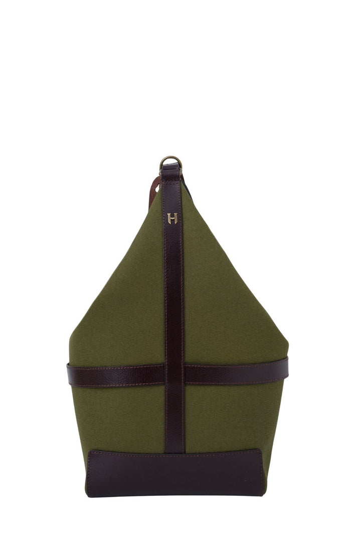 helmbrook Sac à bandoulière unisexe en cuir véritable Claire