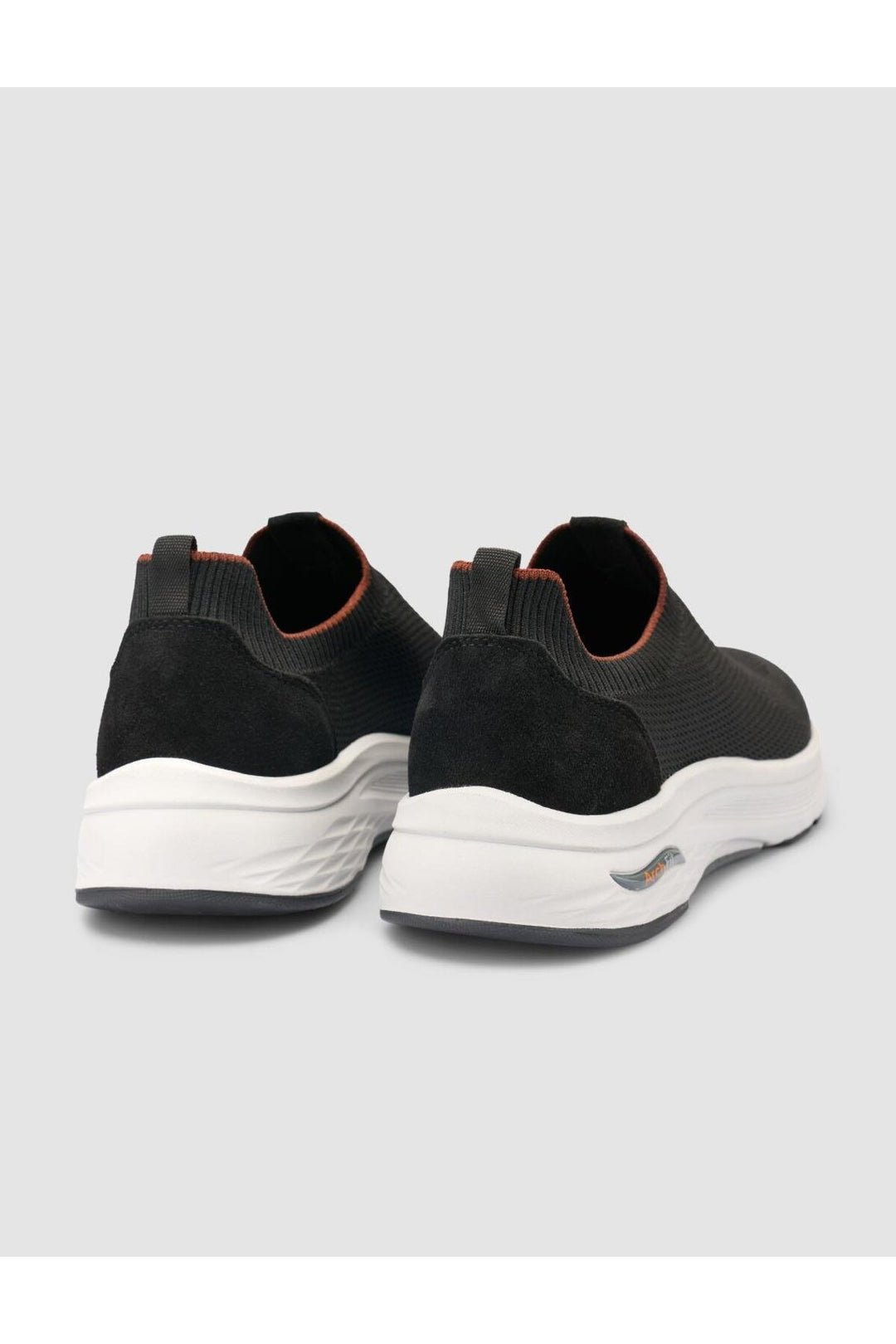 Cabani Shoes Chaussures de sport pour hommes en tricot noir - Noir