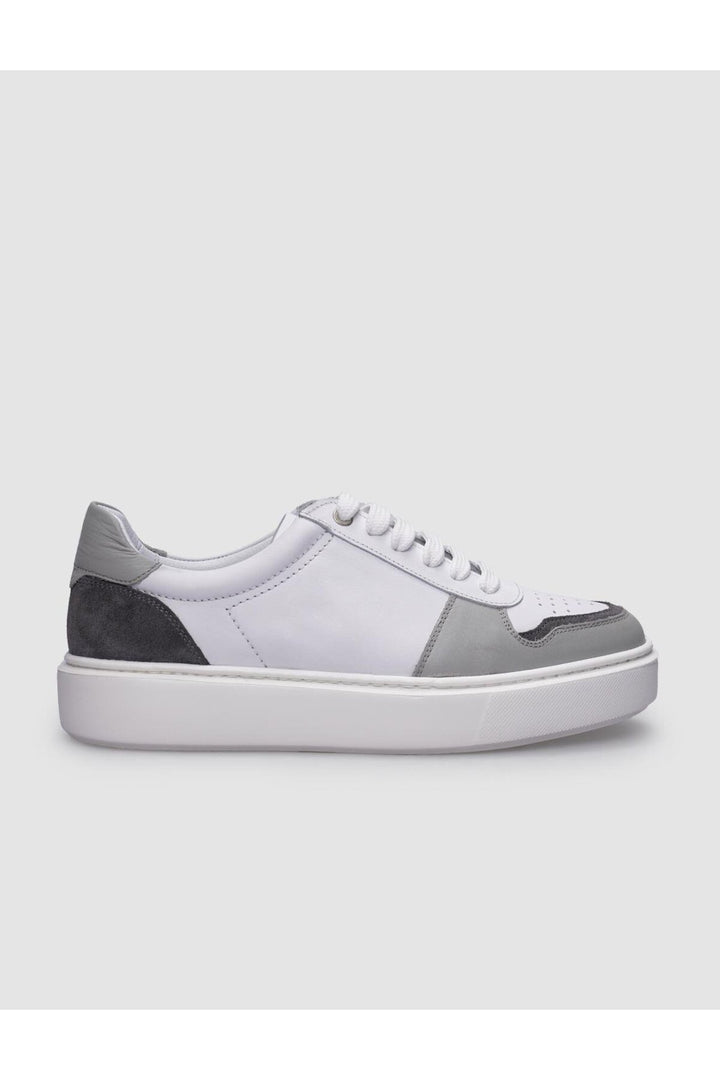 Cabani Shoes %100 Cuir Véritable Blanc - Blanc