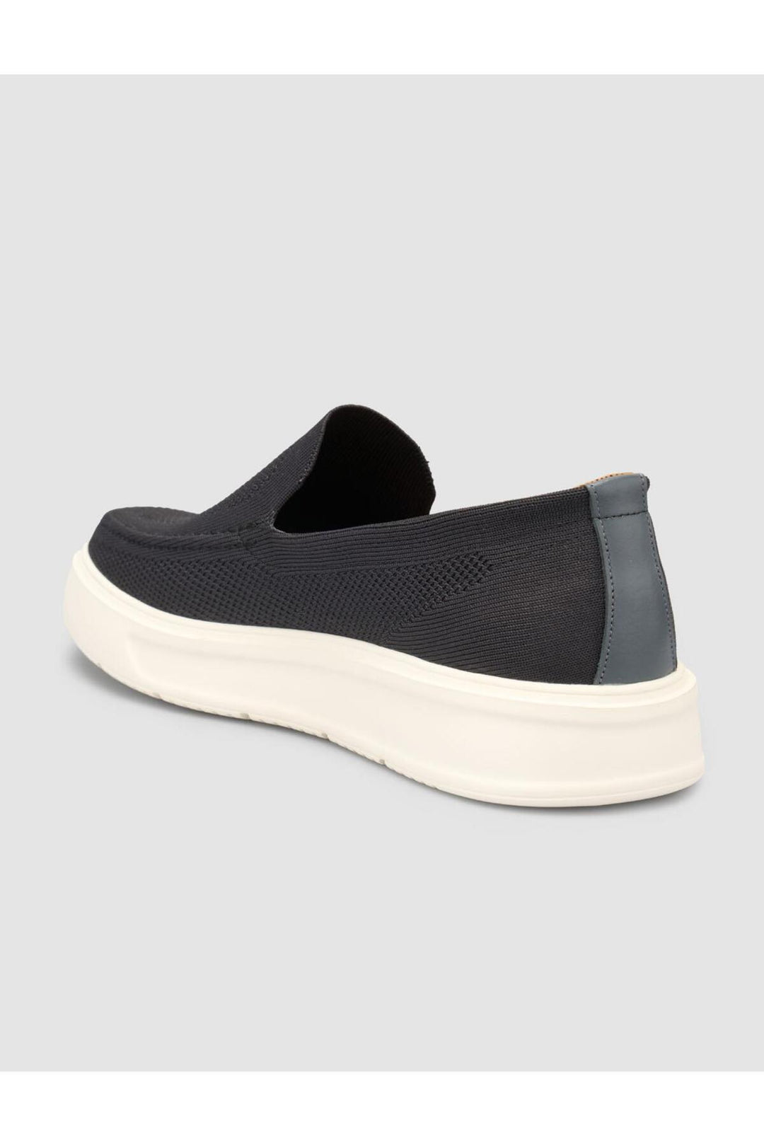 Cabani Shoes Chaussures de ville pour hommes sans lacets en tricot noires - Noir