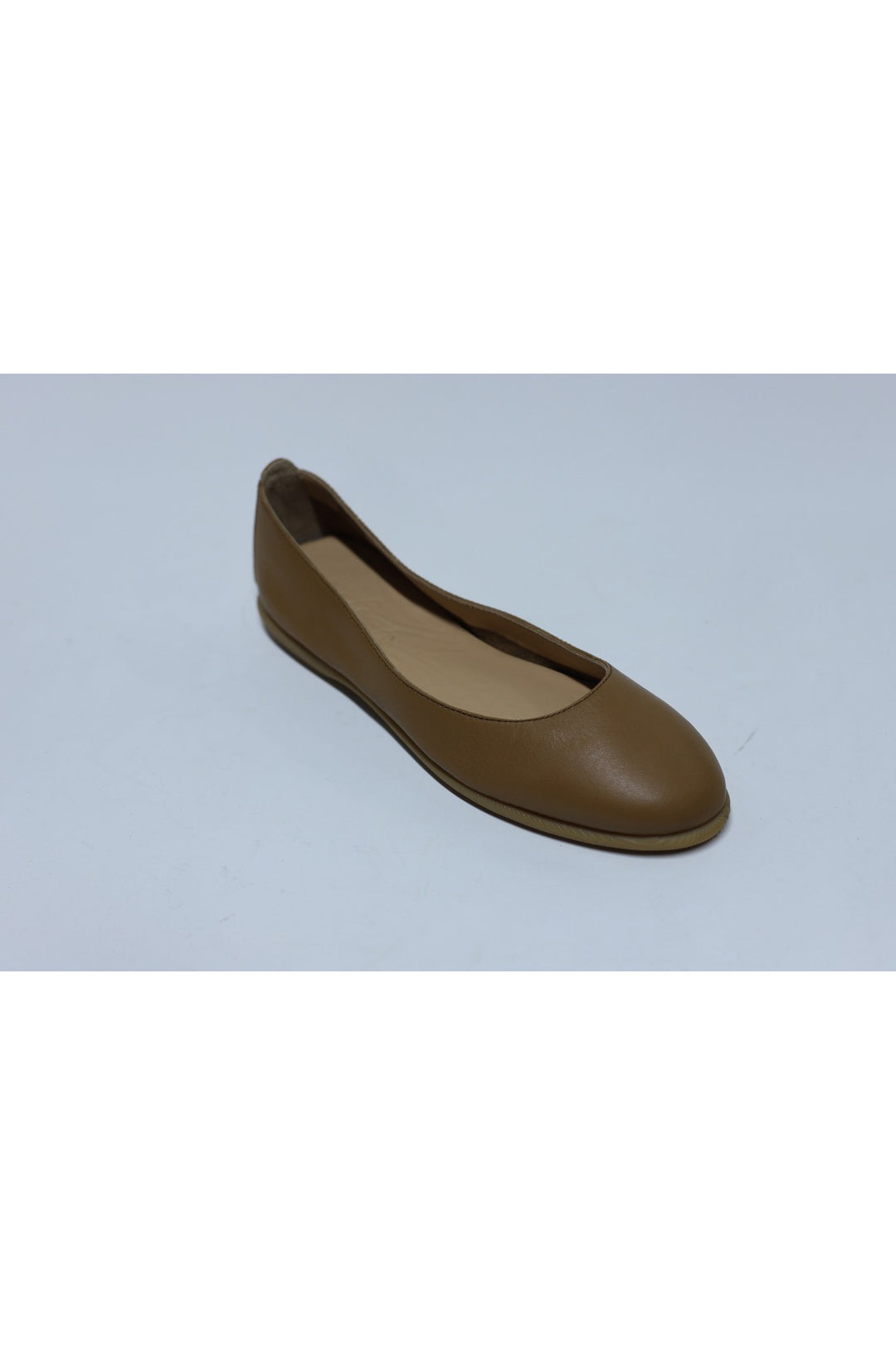 Wavelys nappa ballerine - Cannelle