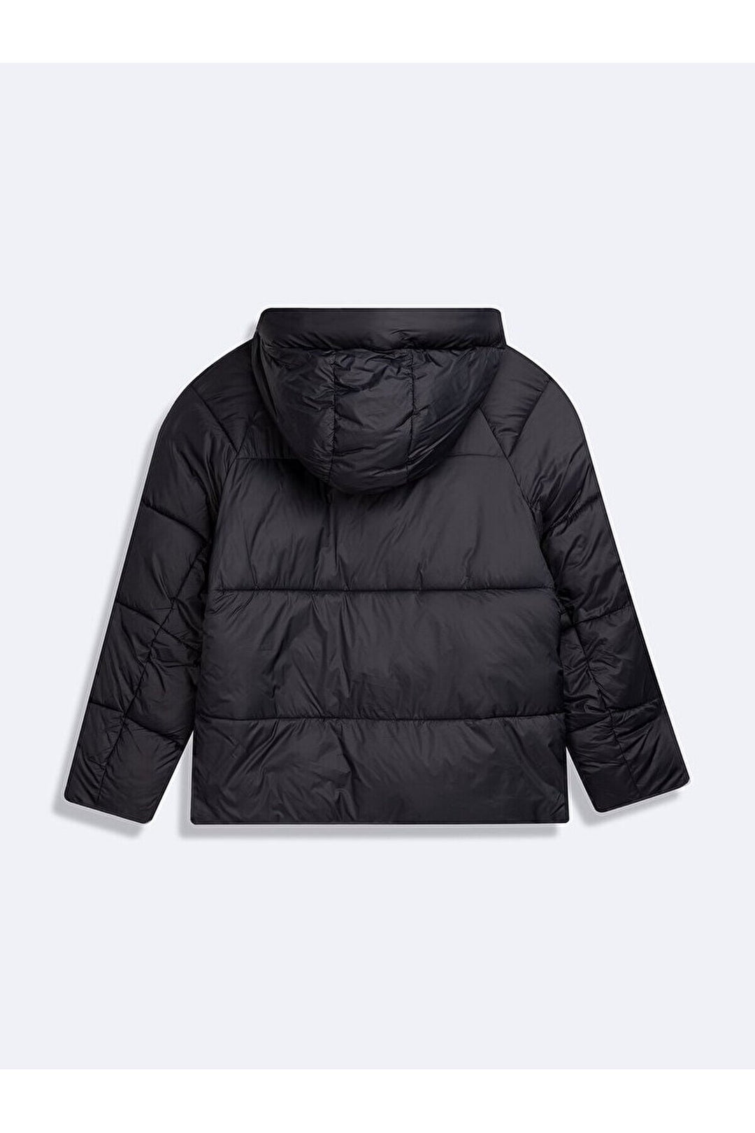 LTB Manteau noir gonflable zippé à capuche