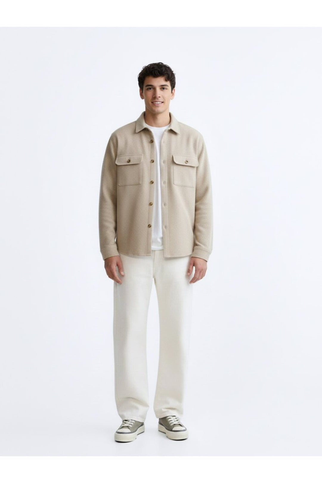 LTB Chemise beige pour homme