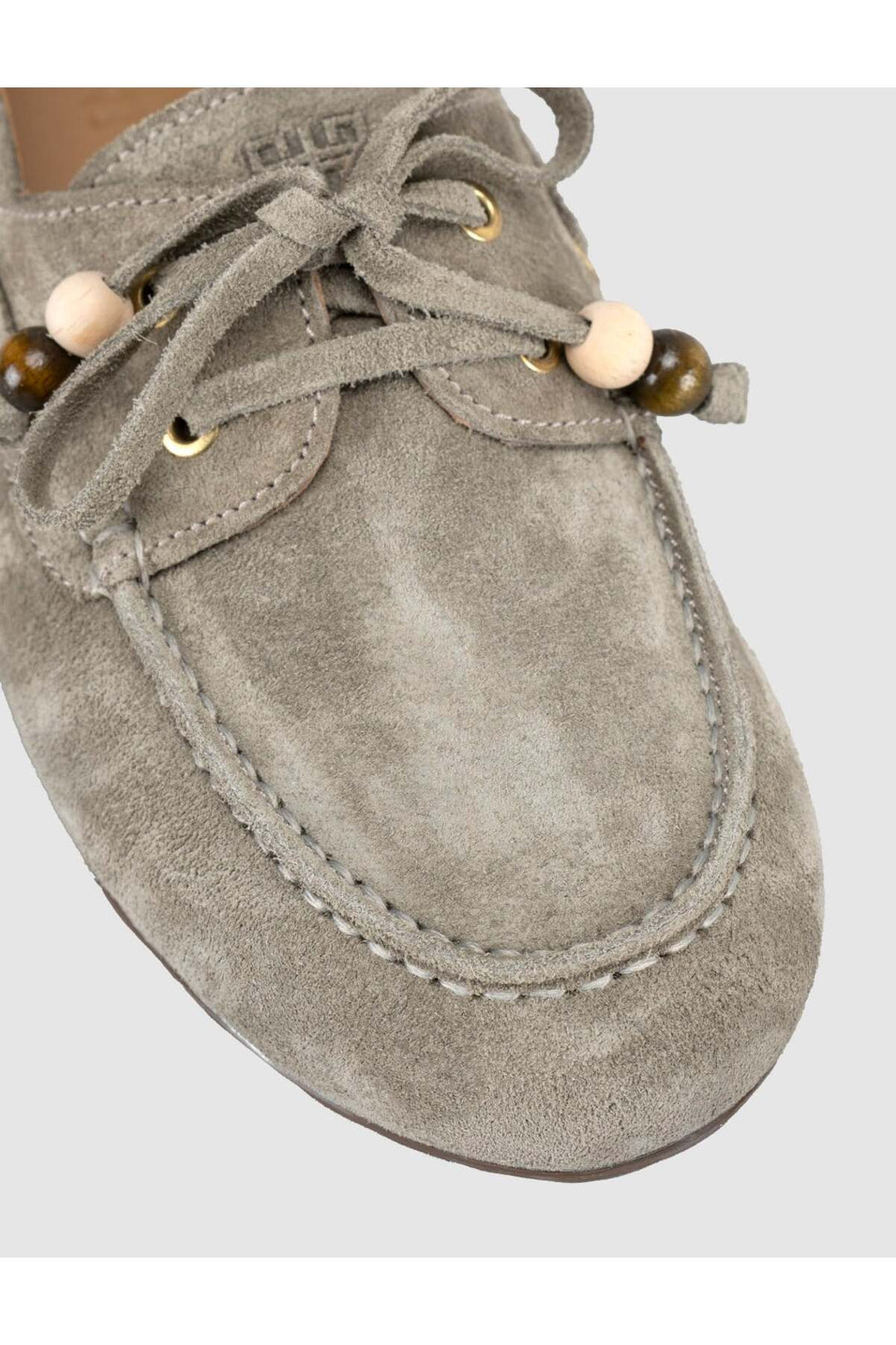Cabani Shoes Lumanar Femme Nomad Vert olive Suède Driver Loafer Chaussures - Vert