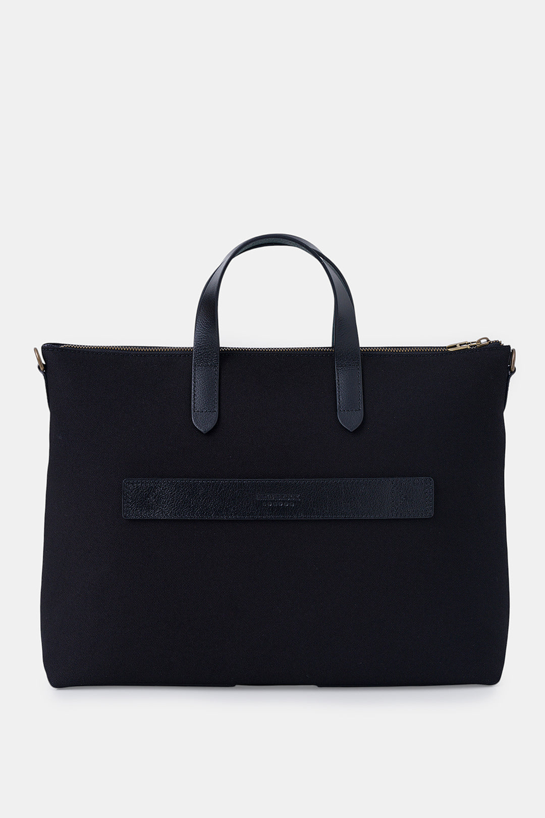 Helmbrook Sac pour ordinateur portable Brice en cuir véritable unisexe de 15,6po à compartiment unique