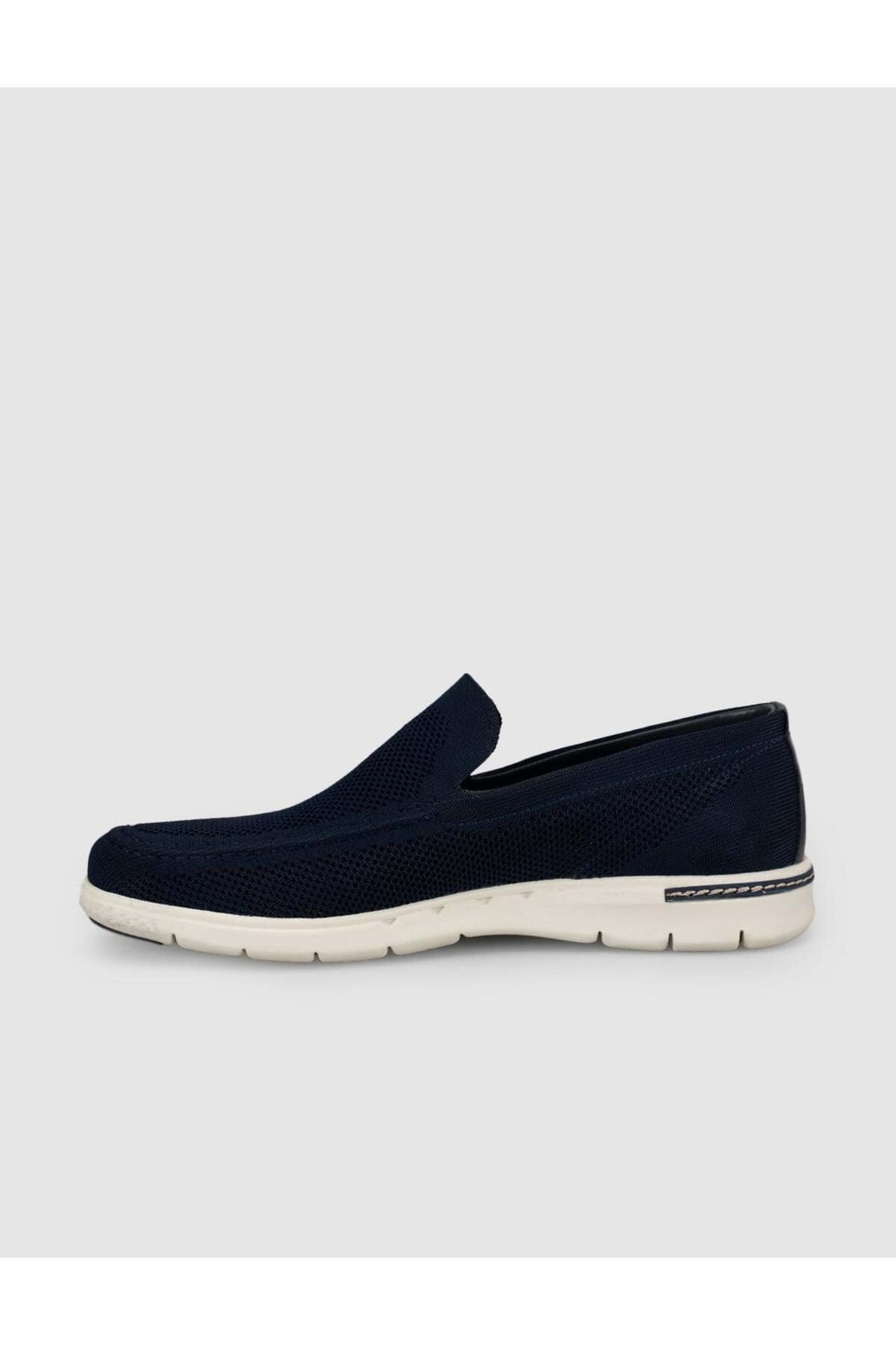 Cabani Shoes Chaussures décontractées pour hommes en tricot à semelle légère Bleu marine - Multicolore