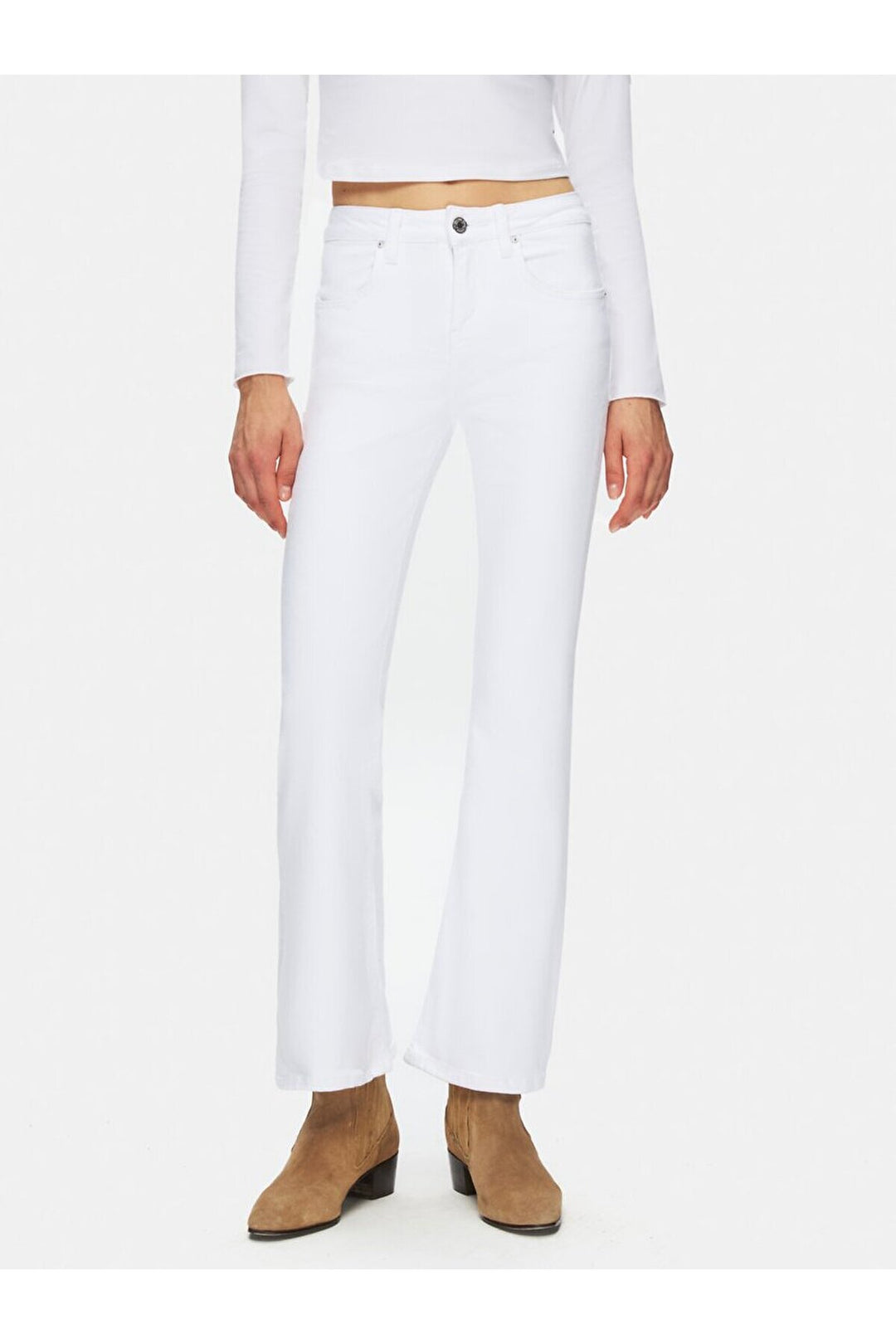 LTB Pantalon évasé court Lissise