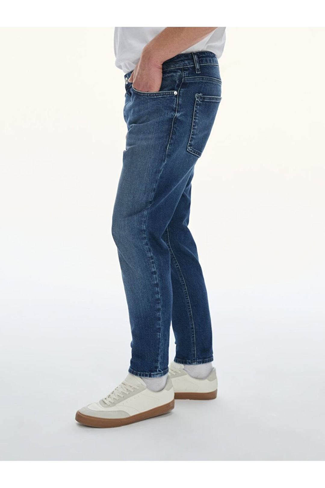 LTB Pantalon Alessio Tapered - Foncé Bleu_55445