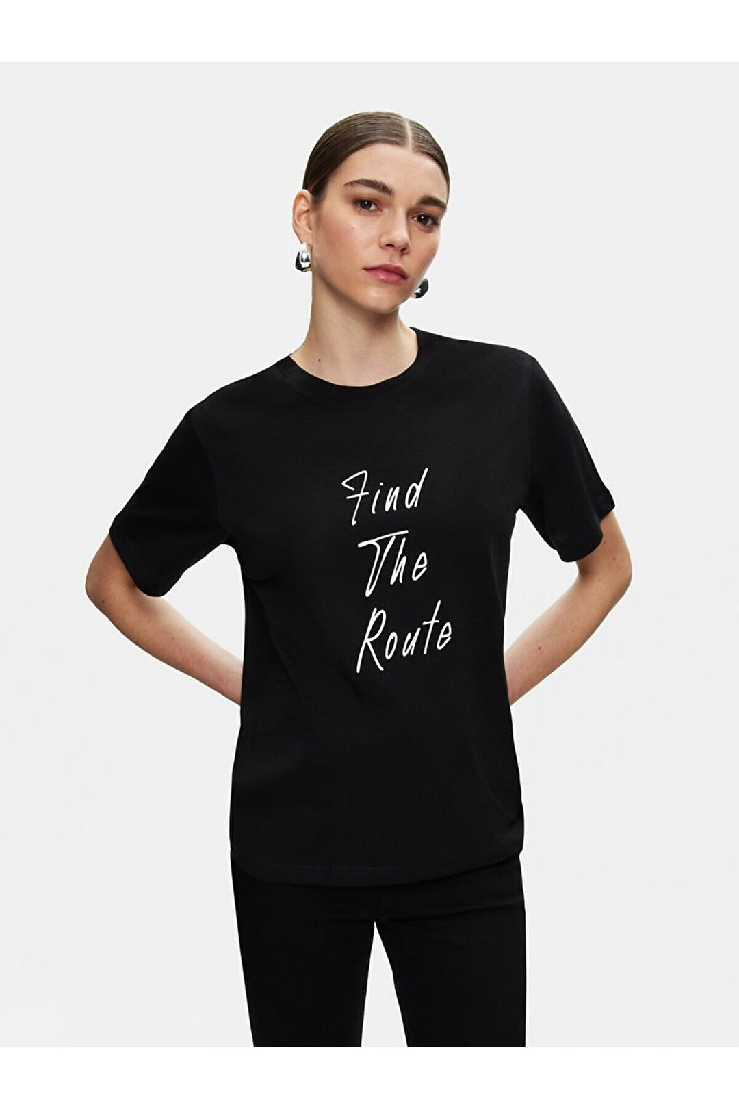 LTB T-shirt Regular Black - Noir_200
