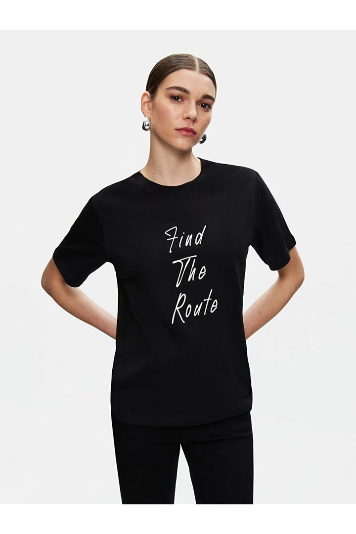 LTB T-shirt Regular Black - Noir_200