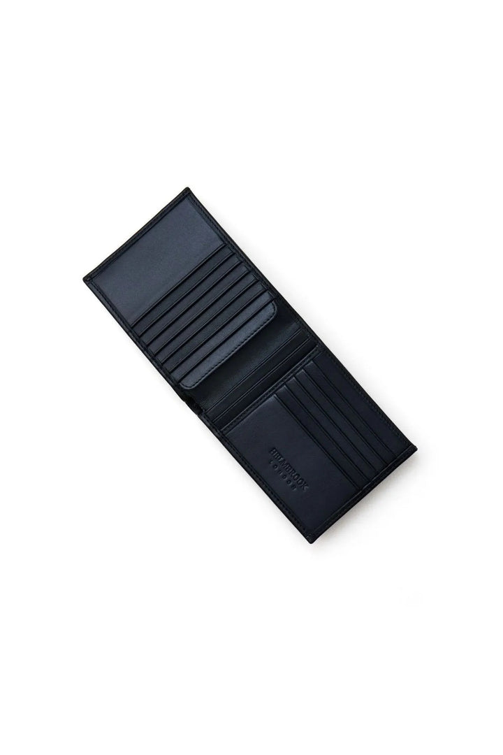 helmbrook Portefeuille en cuir véritable pour homme, design spécial, protégé RFID, Tanner noir. - si̇yah