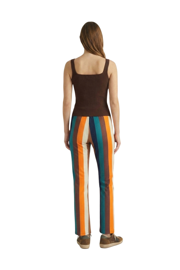 Hipnotico Pantalon Rayé Nomadica - Multicolore