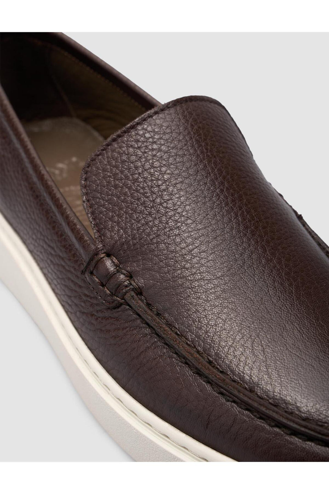 Cabani Shoes %100 Cuir véritable Mocassins pour hommes marron - Multicolore