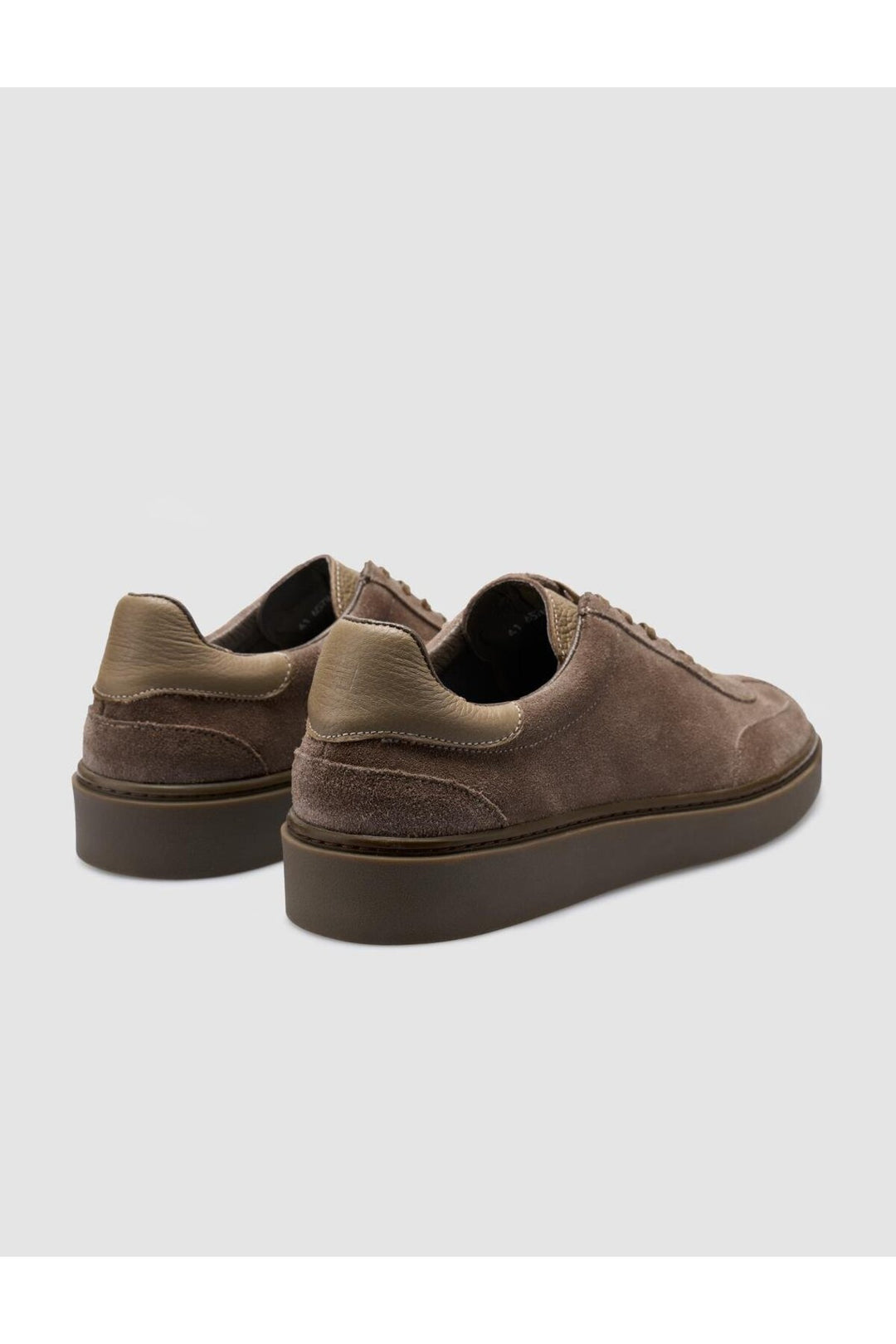 Cabani Shoes %100 Cuir Véritable Daim Visón Chaussures de Sport pour Homme - Vison