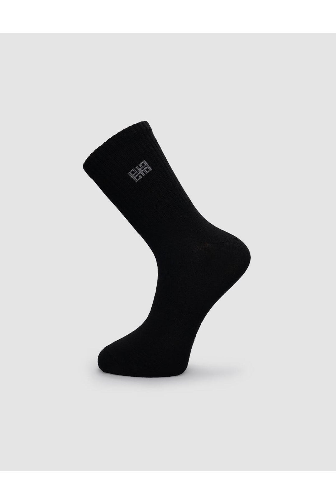 Cabani Shoes Chaussettes de sport pour hommes noires en lot de 2 - Noir