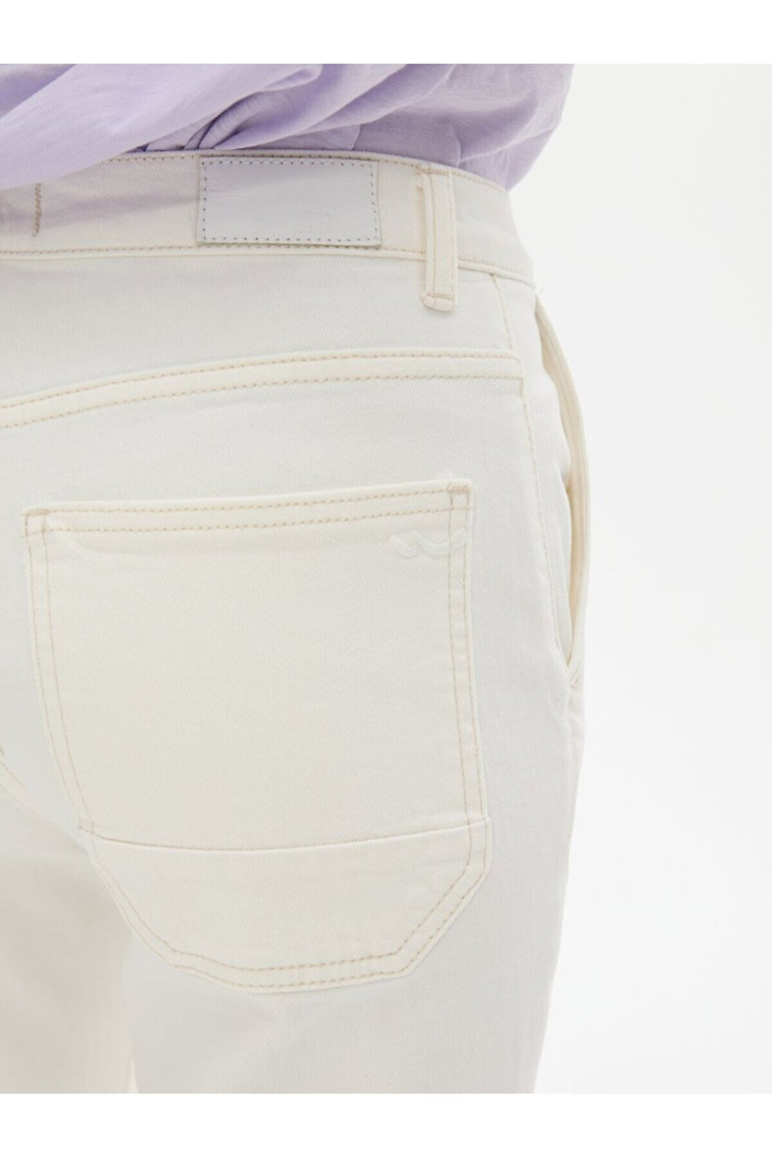 LTB Pantalon en jean Marısse Carpenter - Blanc_