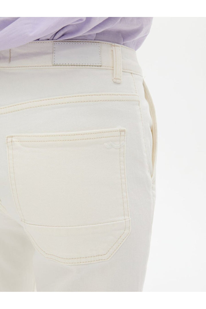 LTB Pantalon en jean Marısse Carpenter - Blanc_