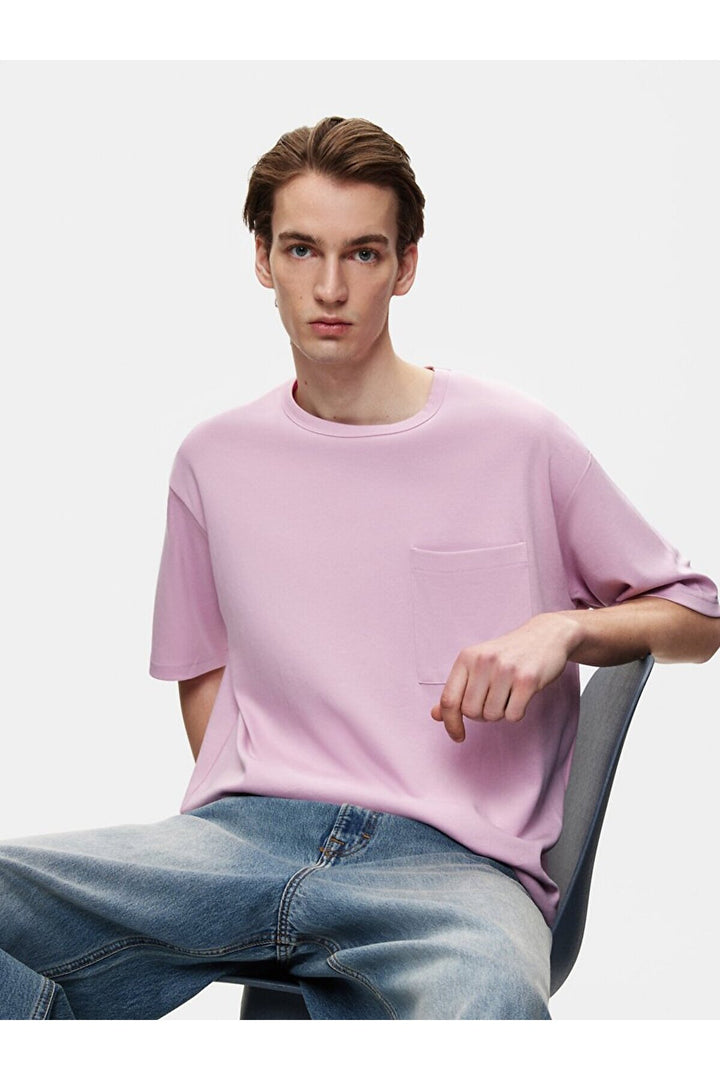 LTB T-shirt rose ample