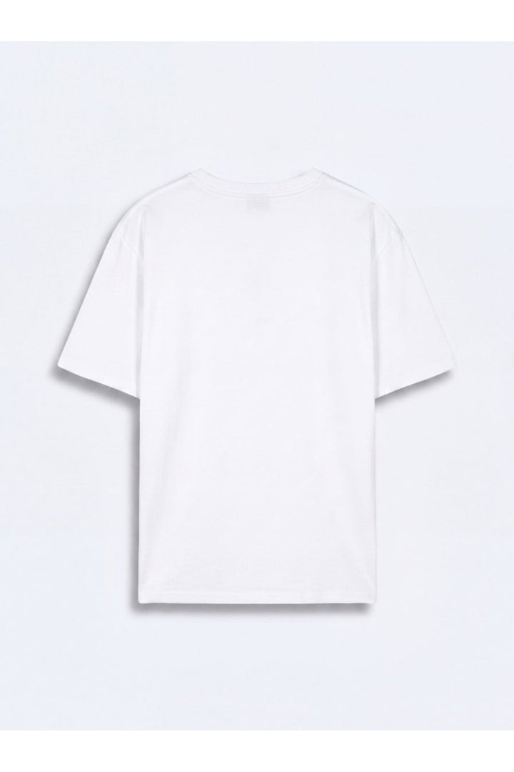 LTB T-shirt Blanc Basic Soft Touch Interlock - Blanc