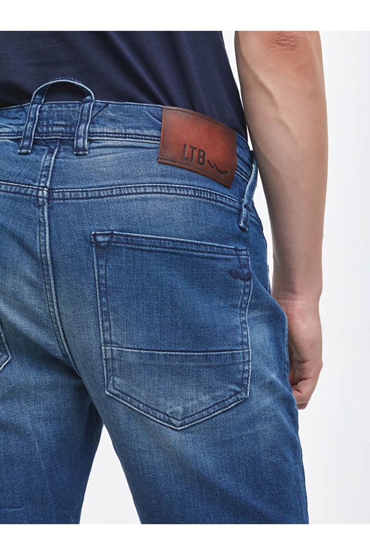 LTB Jean Lance Slim Fit Bermuda - Bleu_