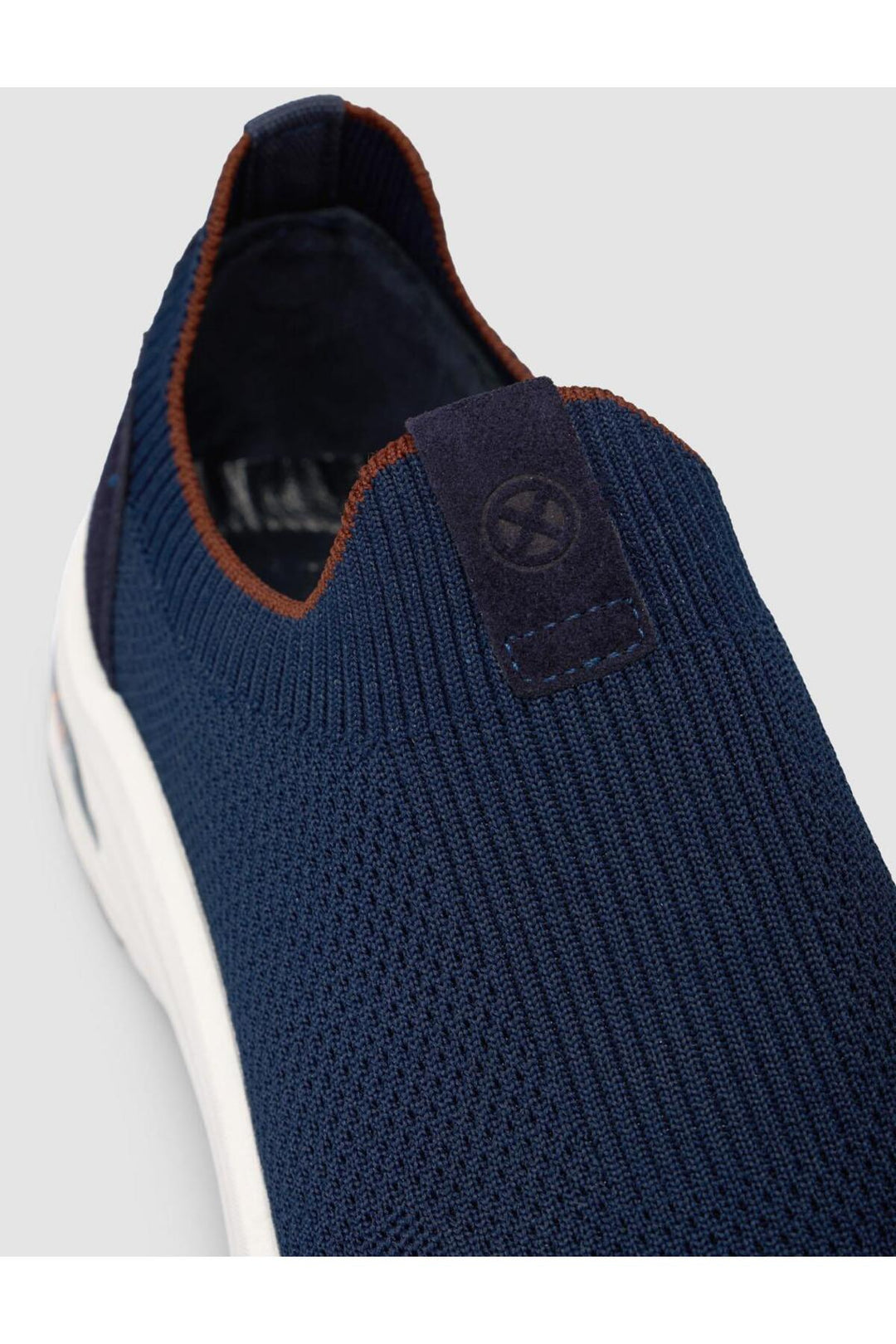 Cabani Shoes Chaussures de sport pour hommes en tricot Bleu marine - Bleu marine