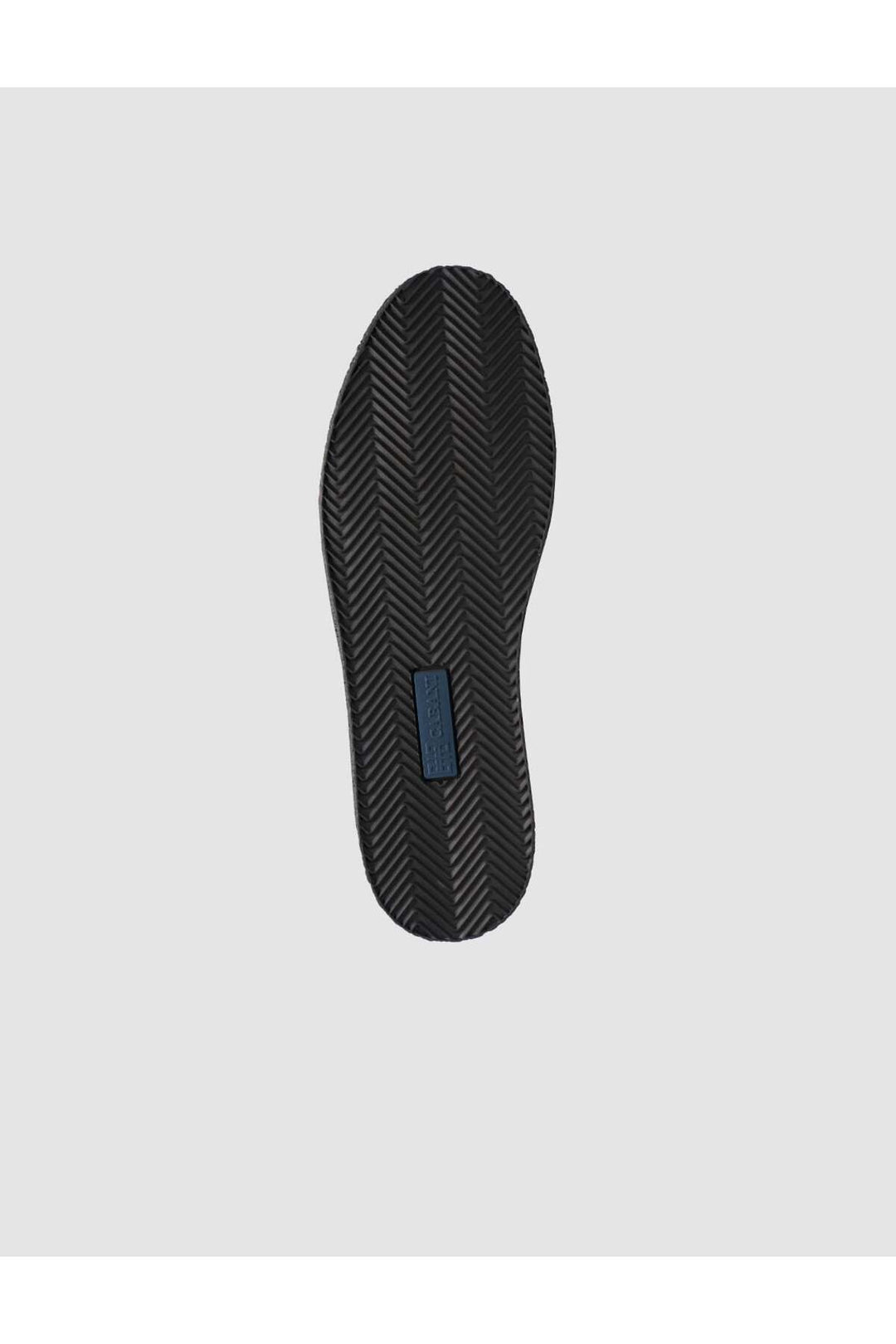 Cabani Shoes Chaussures de sport pour hommes en cuir véritable bleu marine à lacets avec semelle en caoutchouc. - Bleu marine