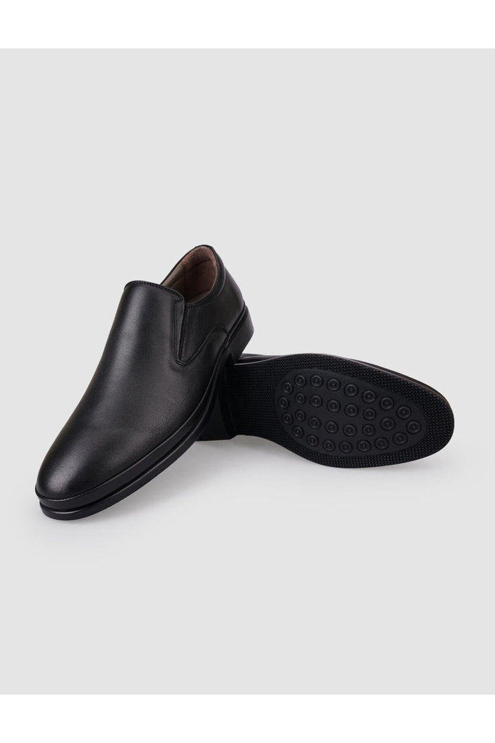 Cabani Shoes Chaussures de ville pour hommes en cuir véritable noir 100% - Multicolore