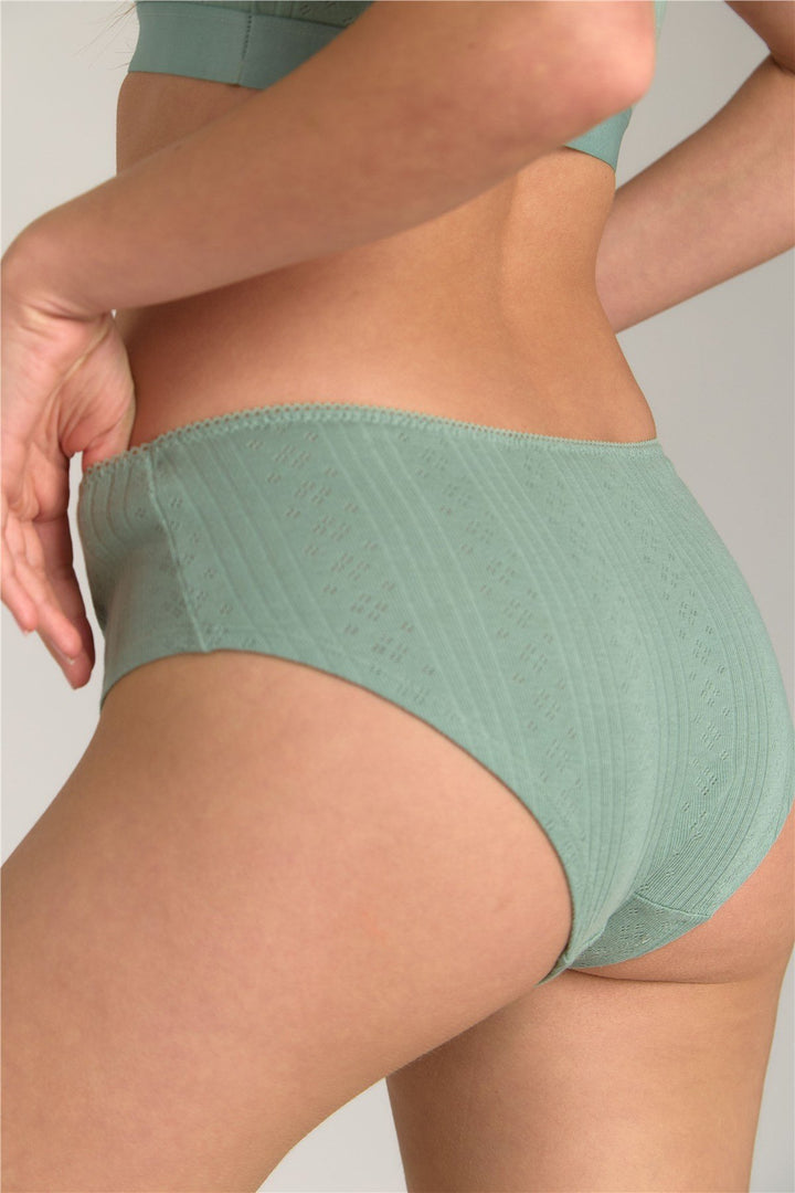 Lovely Things KIMBERLY Culotte Pointelle - Clair Vert