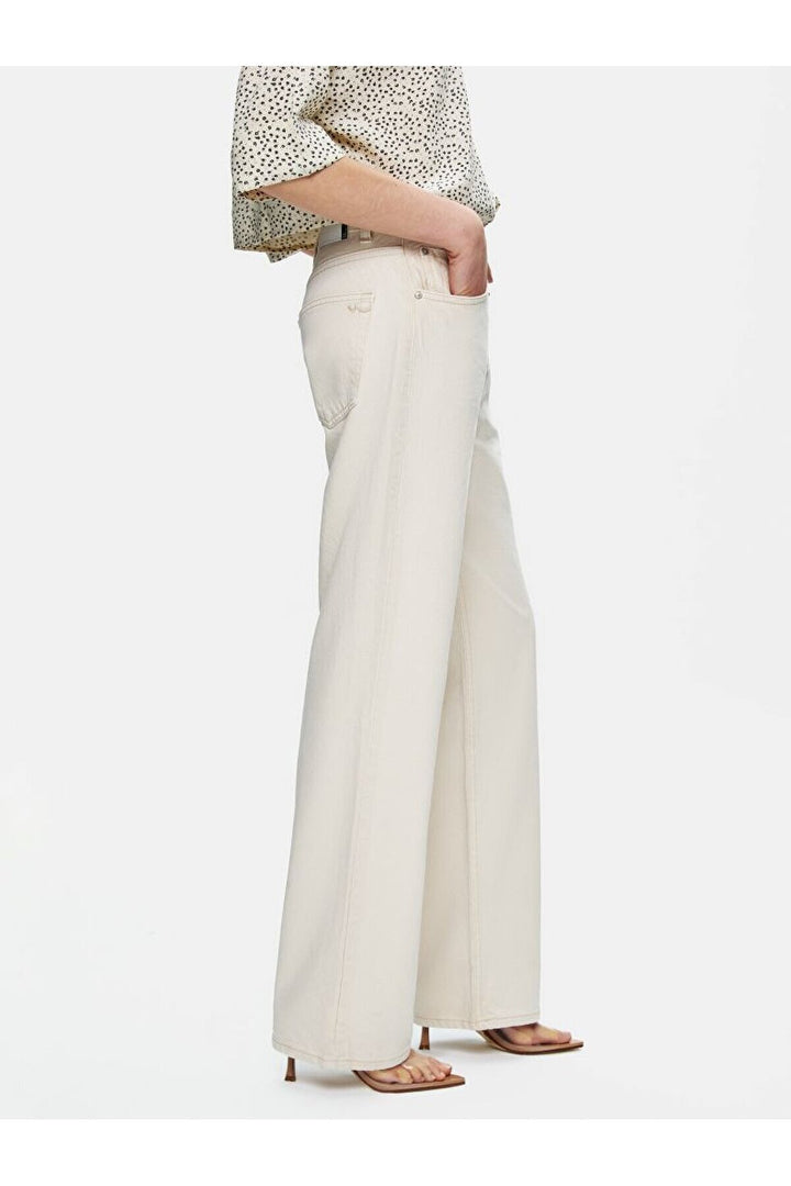 LTB Pantalon en jean coupe droite à taille haute Vanetta