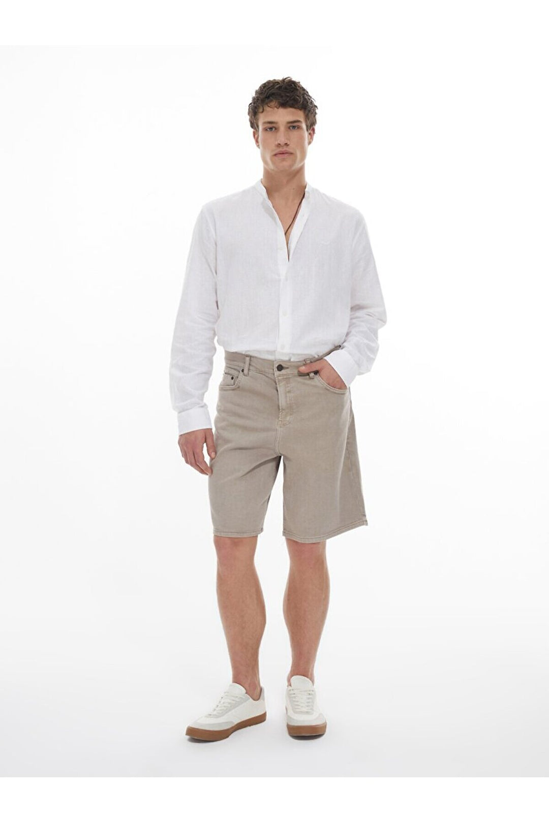 LTB Jean Wendell coupe décontractée taille haute Bermuda