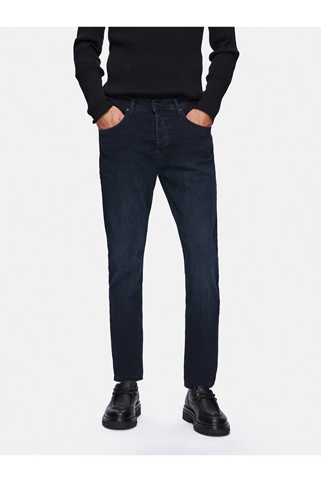 LTB Pantalon en jean à taille moyenne Lawrıe Y Narrow Leg