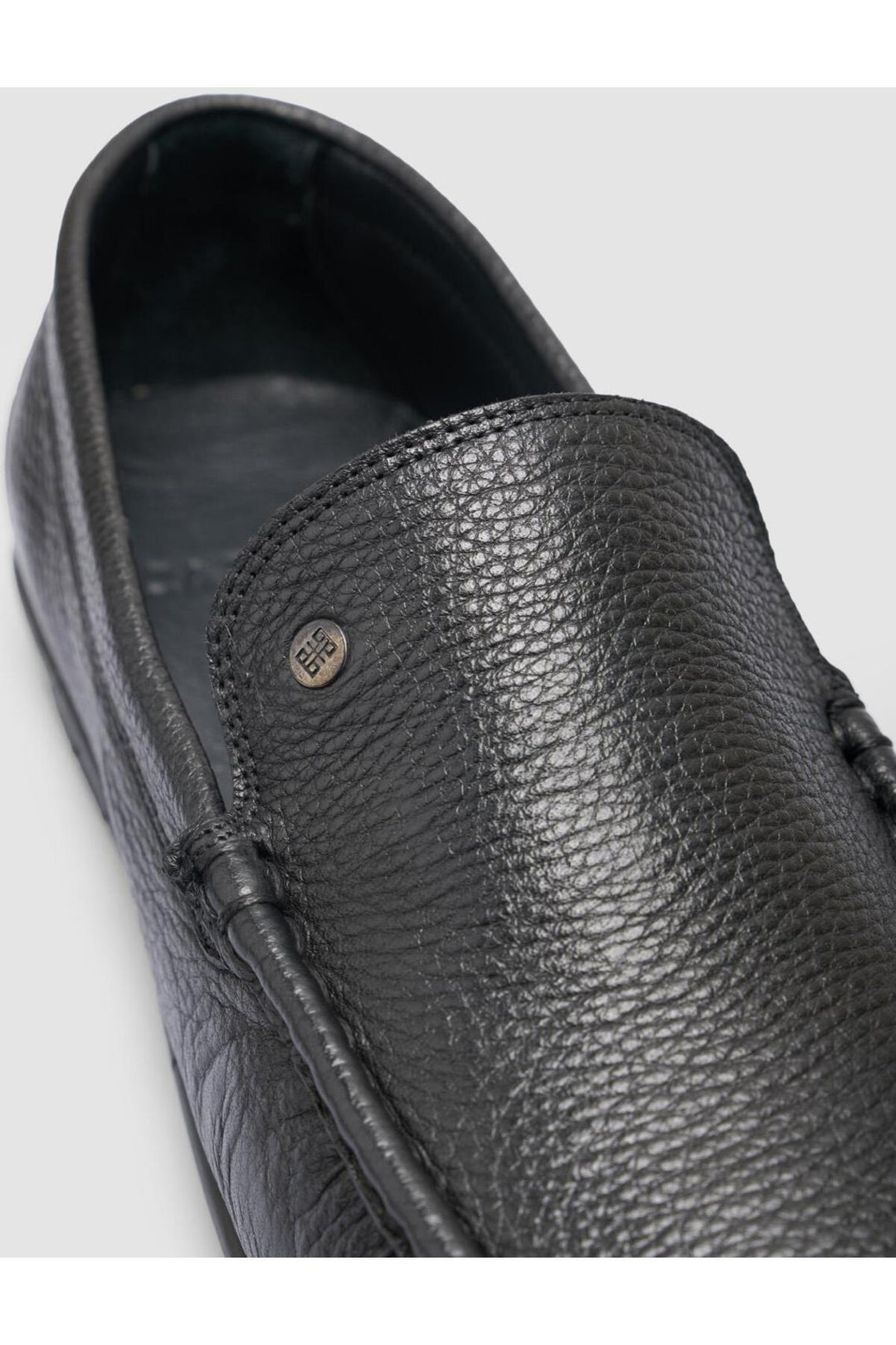 Cabani Shoes Chaussures de ville pour hommes en cuir véritable noir 100% - Noir